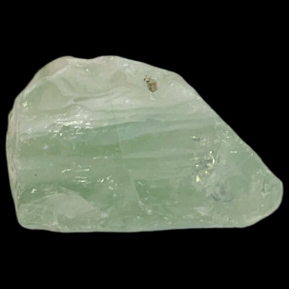 Clear Opalescent Milk Glass Art Glass Cullet Glowing Manganese Slag #4GX269 - Picture 2 of 7